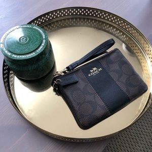 Black & Brown Coach Coin Purse